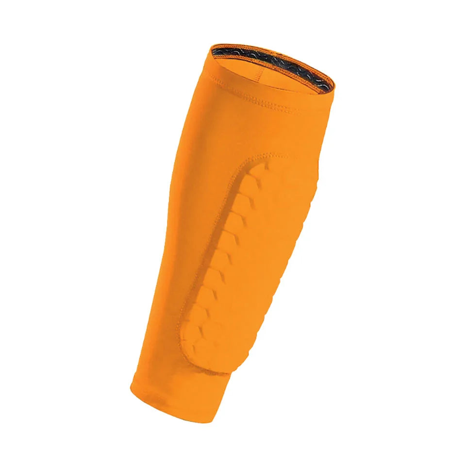 Football Shin Guard Socks With Foam Calf Sleeve Pads