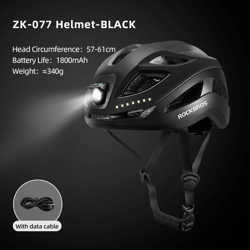 ROCKBROS Front LED Cycling Helmet Light Type C