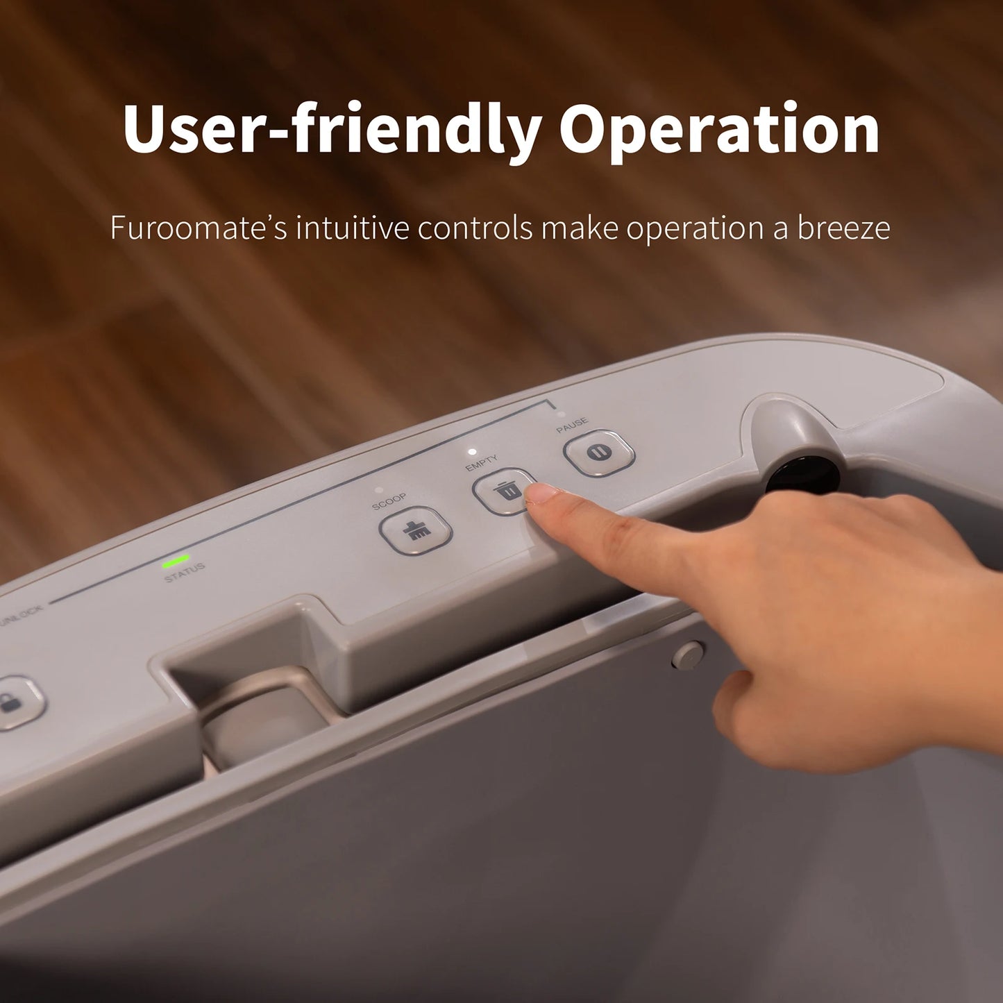 Furoomate F6 Open Top Self Cleaning Litter Box