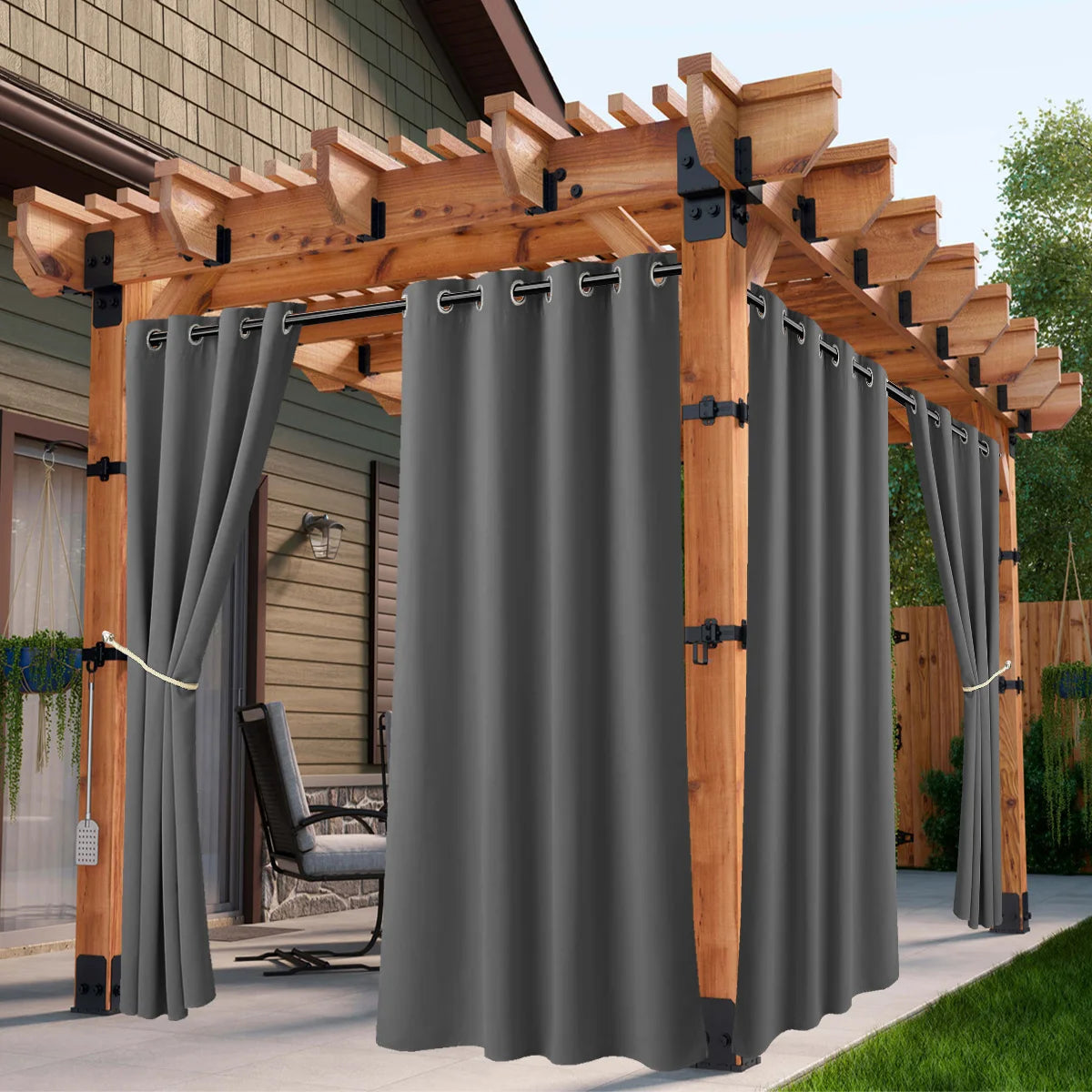 Sabalatica Waterproof Solar Curtains For Porch