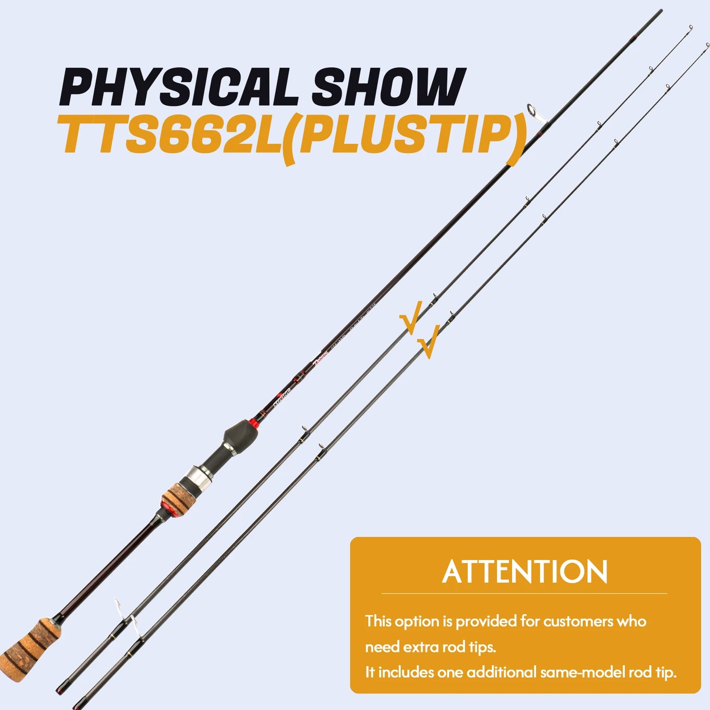Kuying Teton TTC662L Casting Rod Carbon Fishing