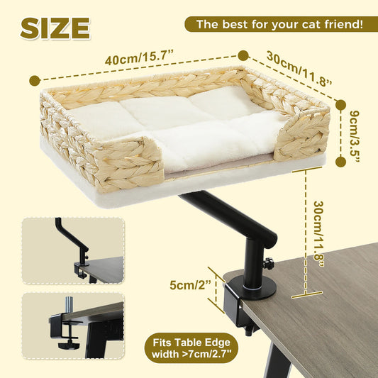 PAWZ Road Cat Desk Bed 360 Rotatable Stand