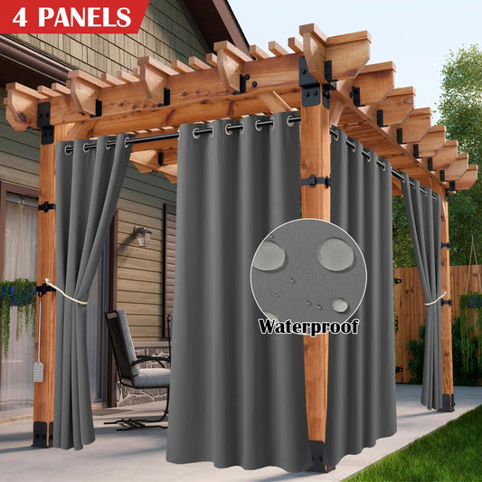 Sabalatica Waterproof Solar Curtains For Porch
