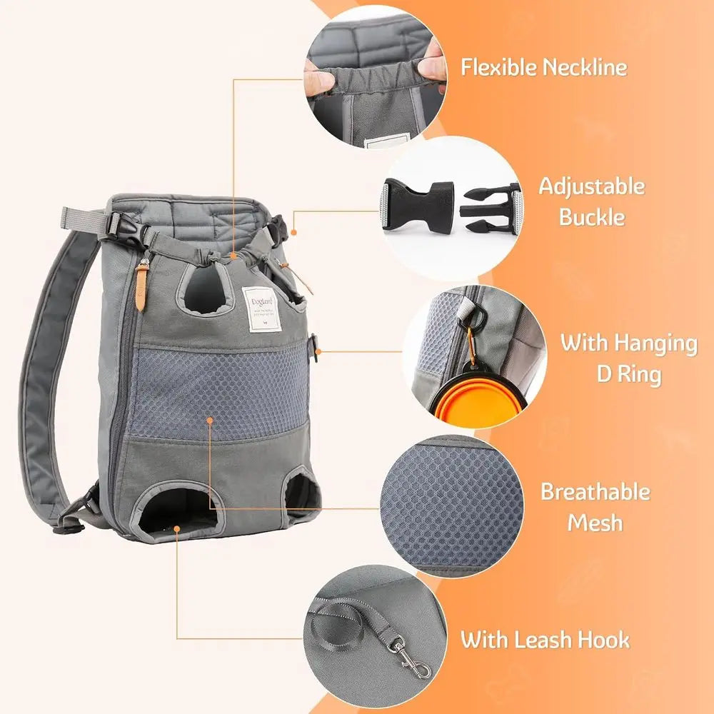 OVOZI Pawsome Dog Backpack Carrier Airline Approved