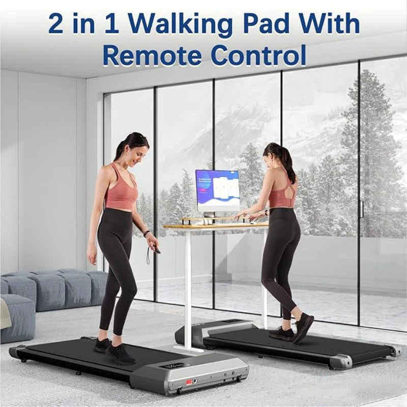 Superun 2in1 Walking Running Treadmill For Home