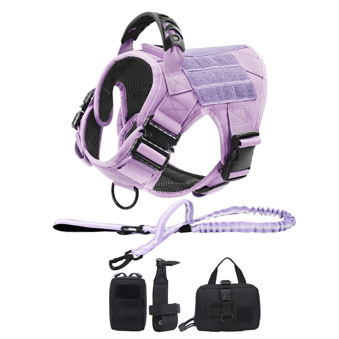 PETRAVEL CN Camouflage Dog Harness For Large Dogs Vest