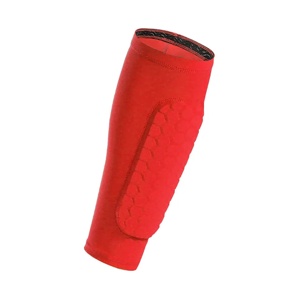 Football Shin Guard Socks With Foam Calf Sleeve Pads