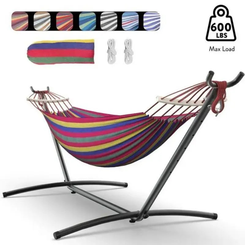 GYROOR Adjustable Stand Hammock With 600 Lb Capacity