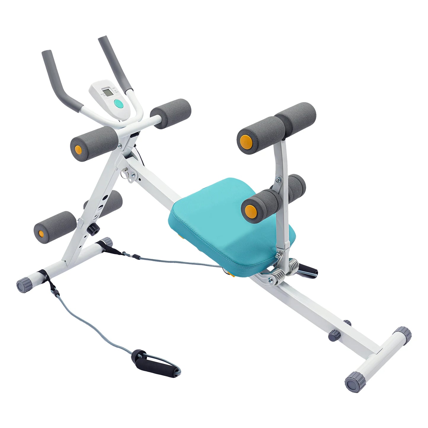 Home Gym Abs Workout Equipment With LCD Display Core Trainer