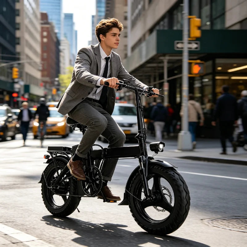 ZEFIORA Premium City Electric Bicycle 500W UL Certified