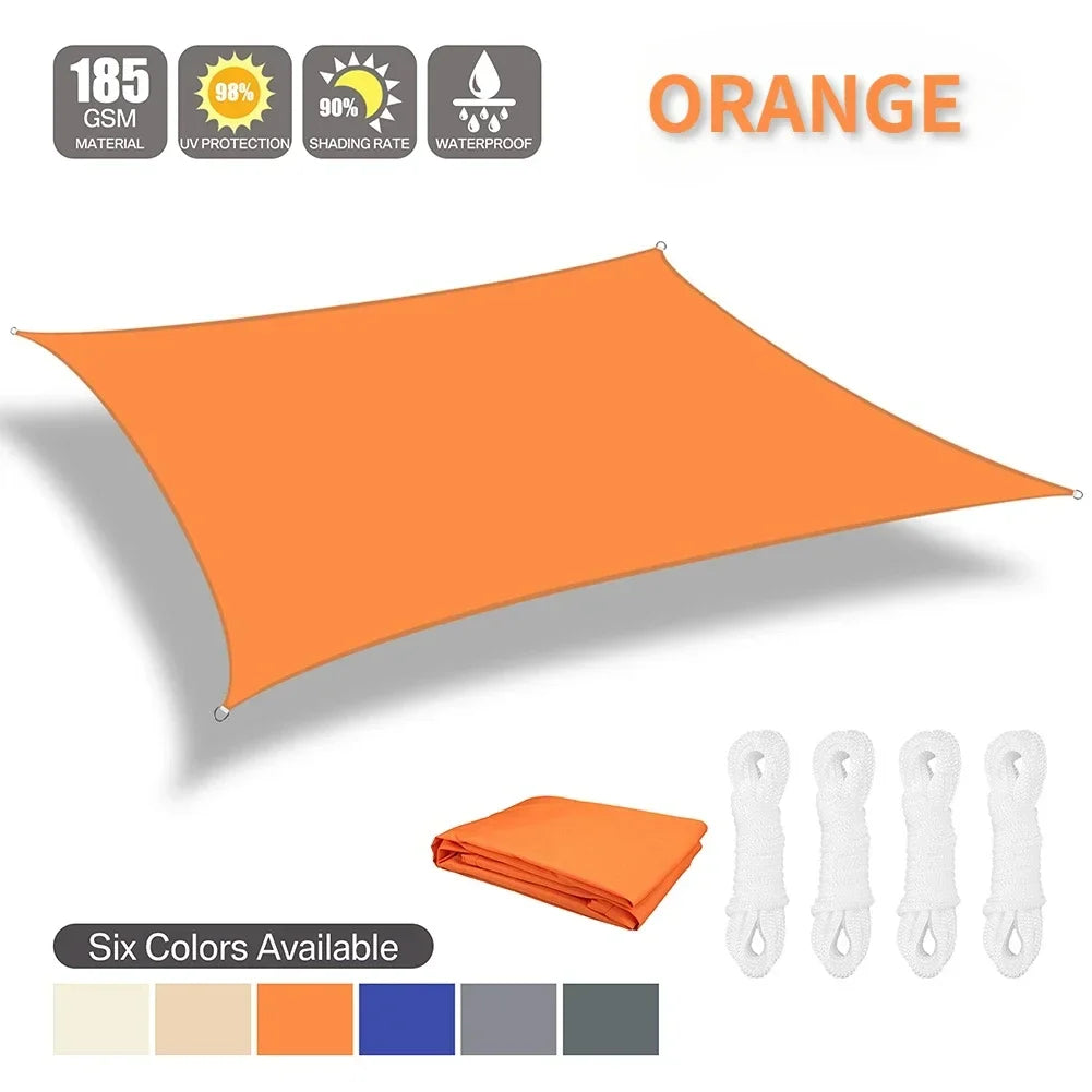 Waterproof Shade Sail Outdoor Canopy Patio Garden