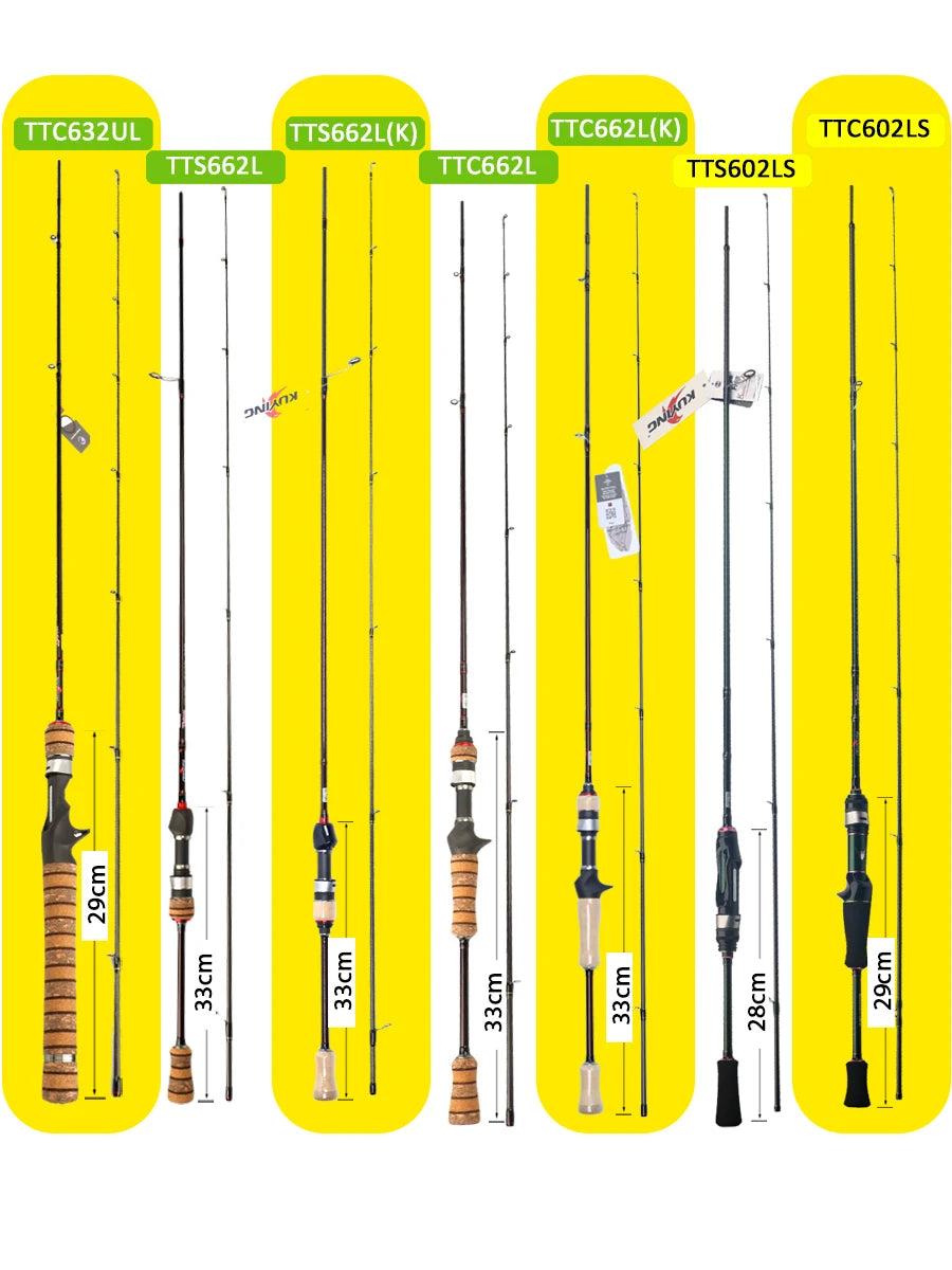 Kuying Teton TTC662L Casting Rod Carbon Fishing