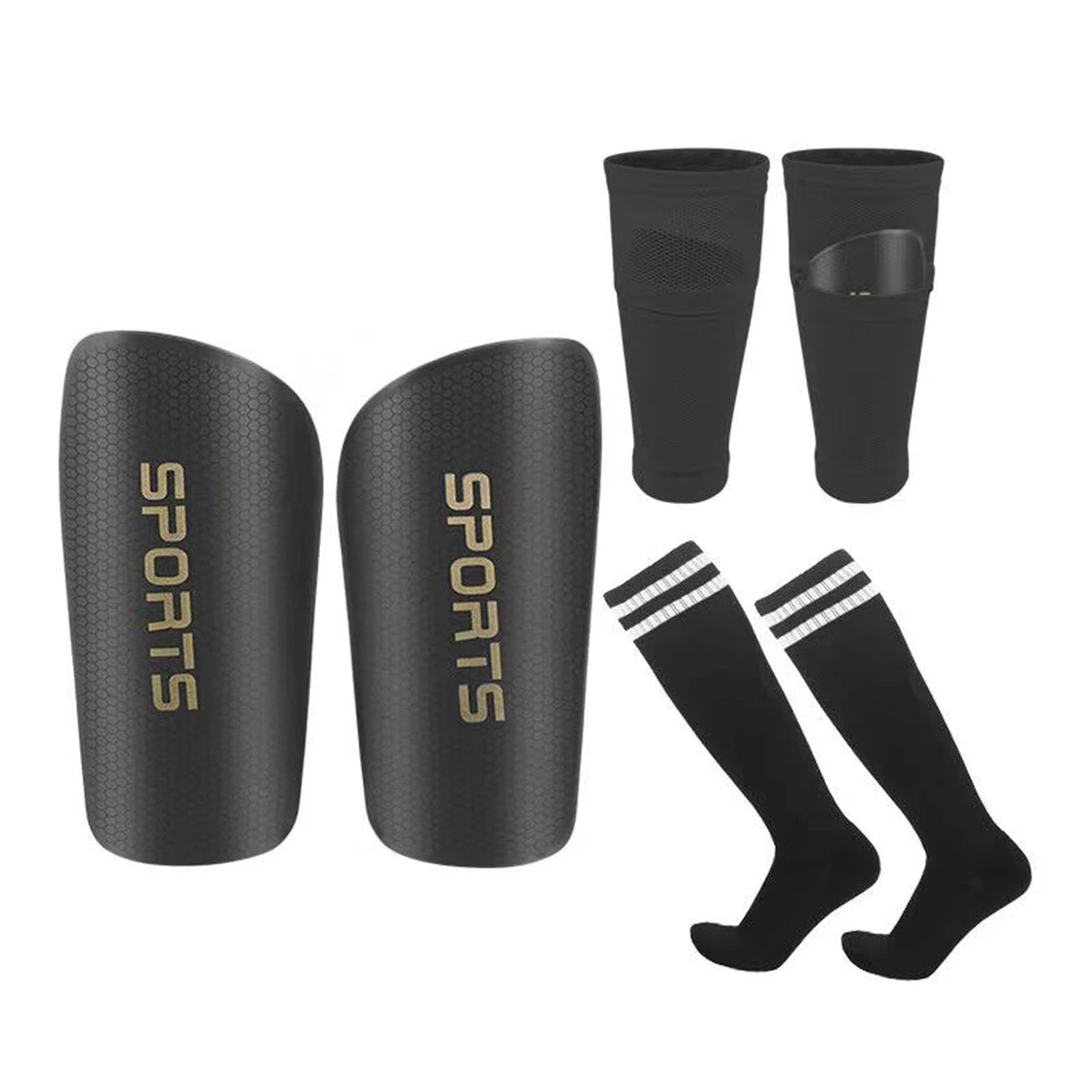 Soccer Shin Guards Protective Gear for Adults and Kids