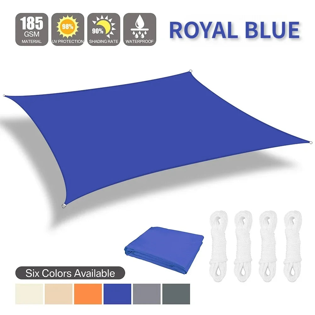 Waterproof Shade Sail Outdoor Canopy Patio Garden