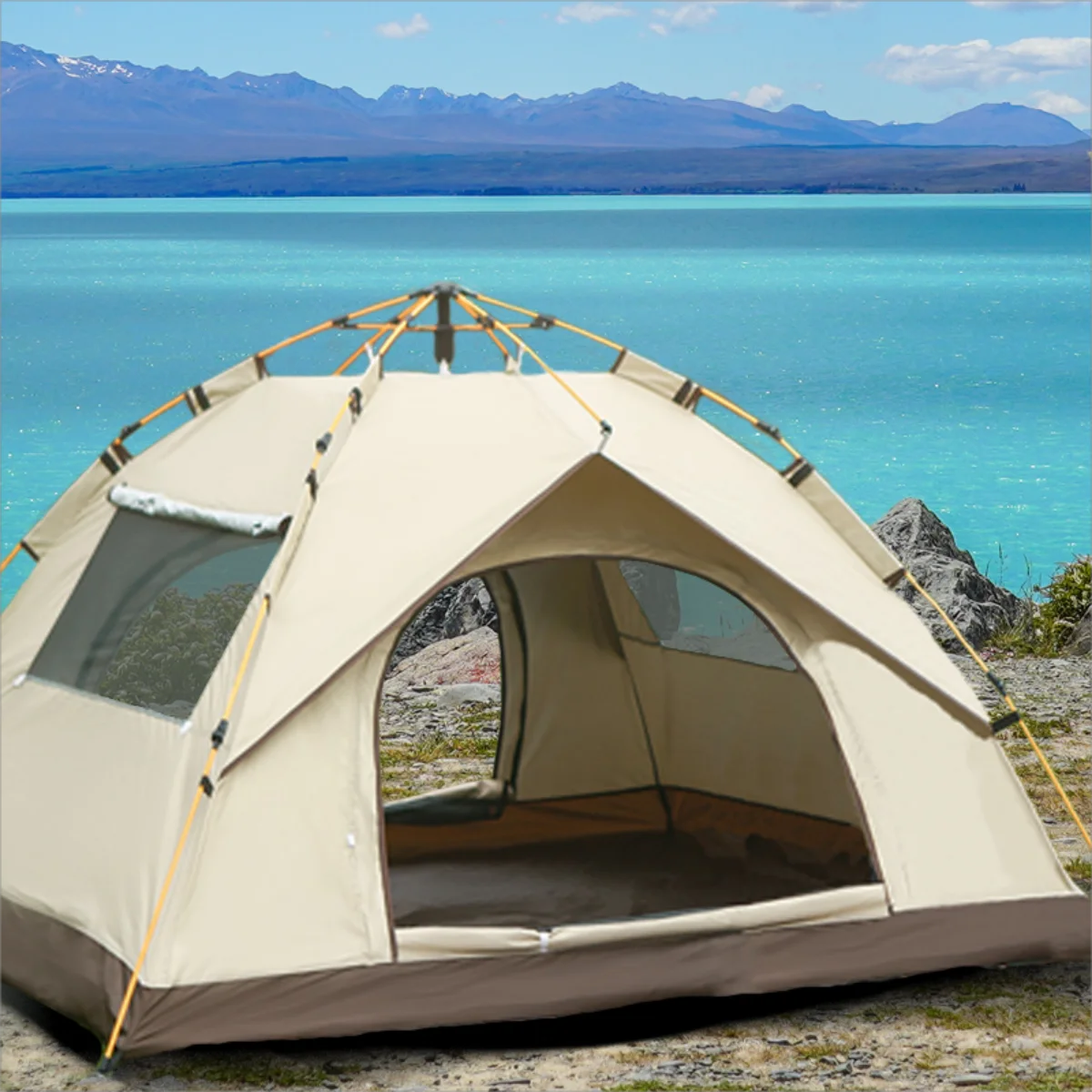 Pakicetus Automatic Opening Camping Tent for Outdoor Travel