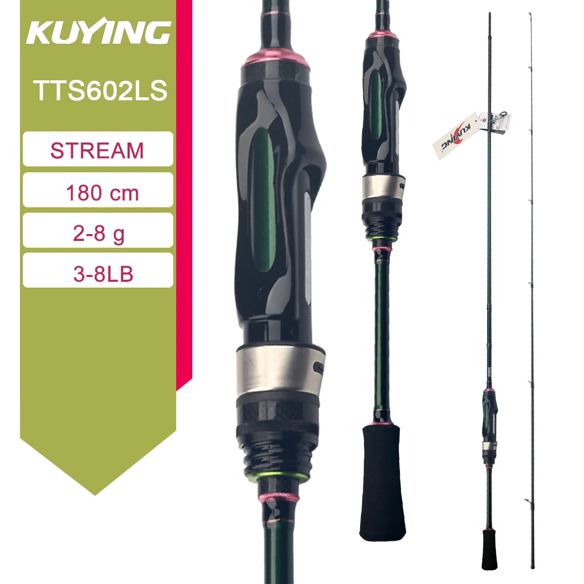Kuying Teton TTC662L Casting Rod Carbon Fishing