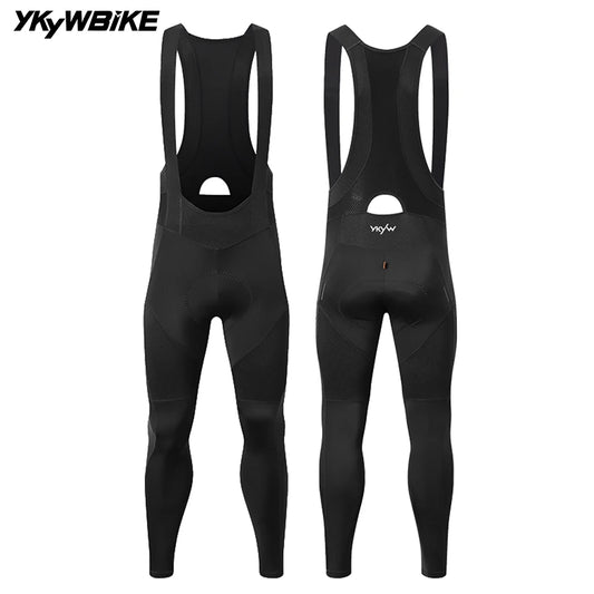 YKYWBIKE Mens Cycling Bib Tights Breathable Long Pants