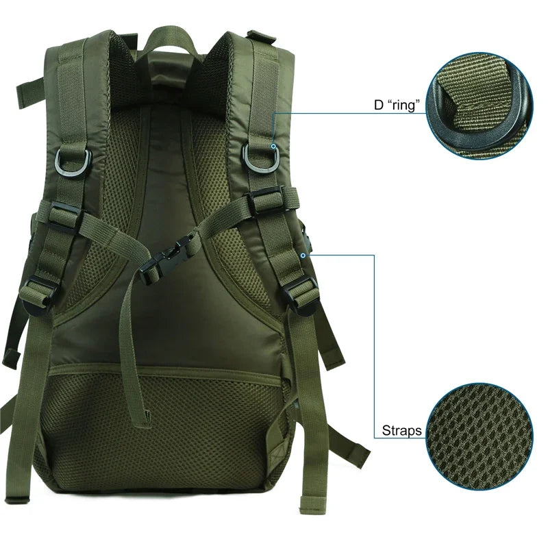 LQARMY Lightweight Waterproof Hiking And Trekking Backpack