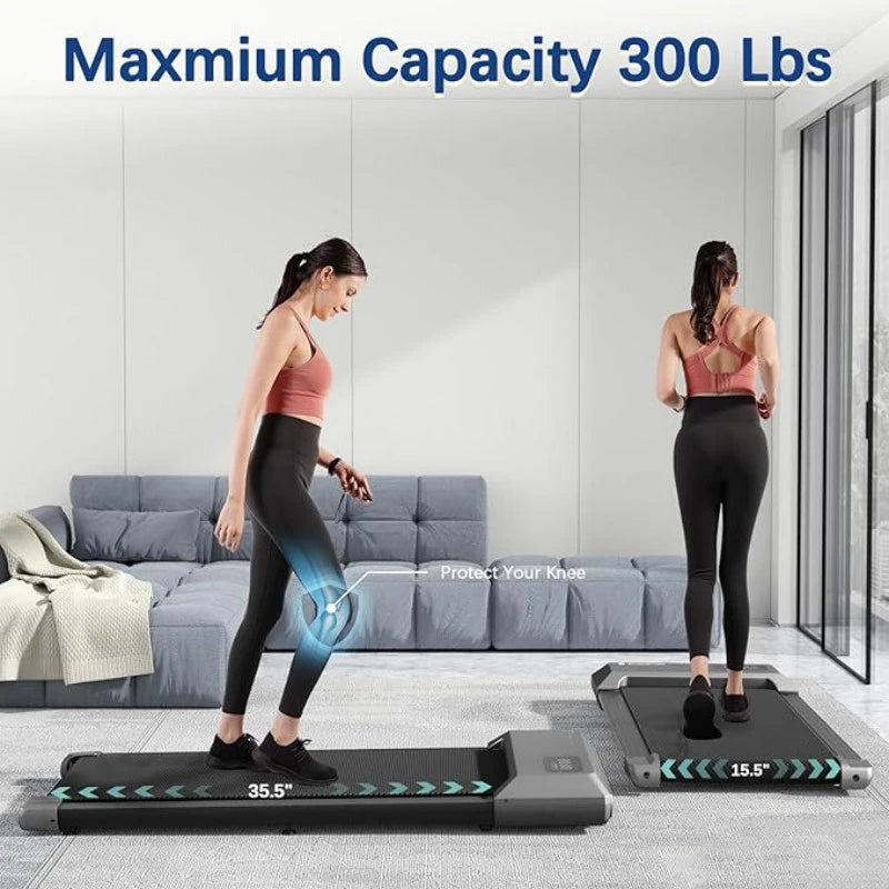 Superun 2in1 Walking Running Treadmill For Home