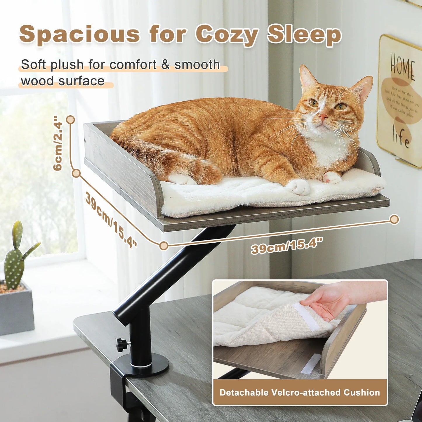 PAWZ Road Cat Desk Bed 360 Rotatable Stand