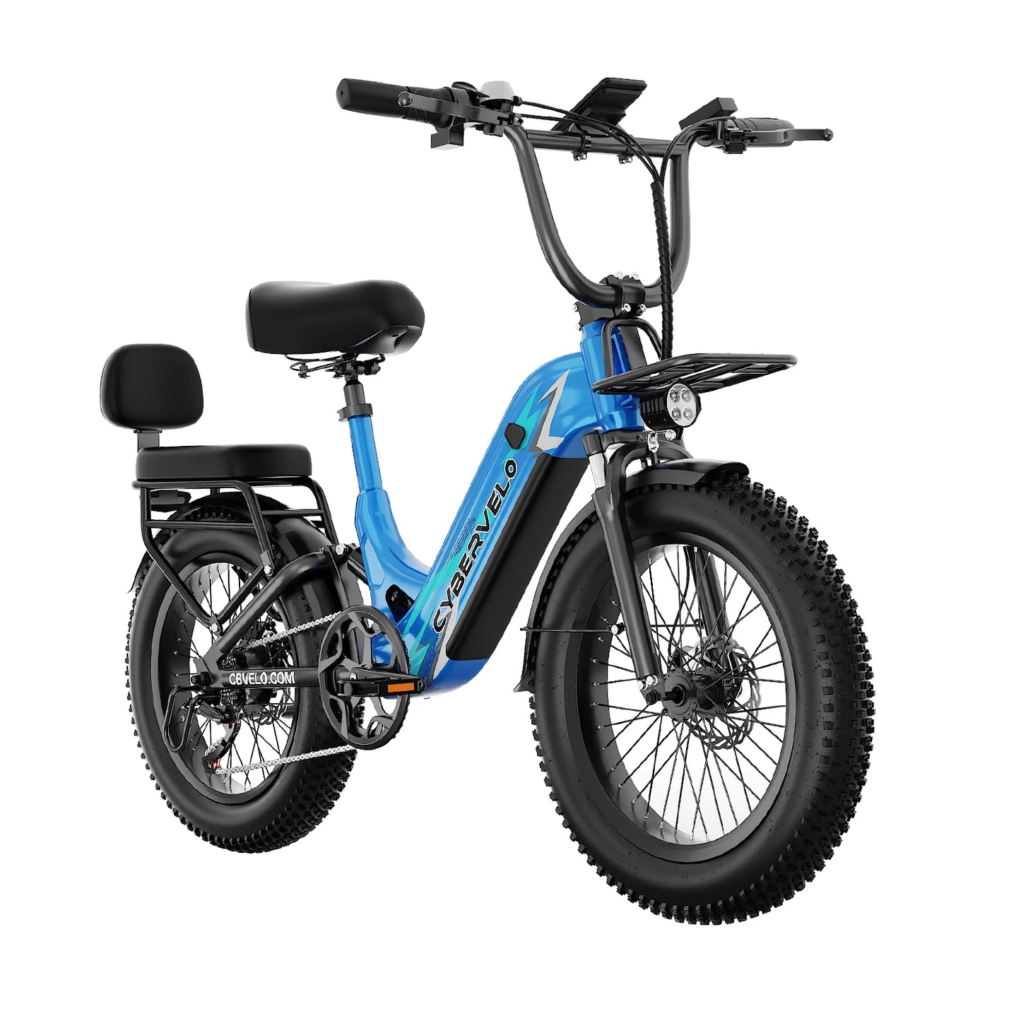 Cybervelo EK12 1500W Peak Electric Bike 20Ah Battery