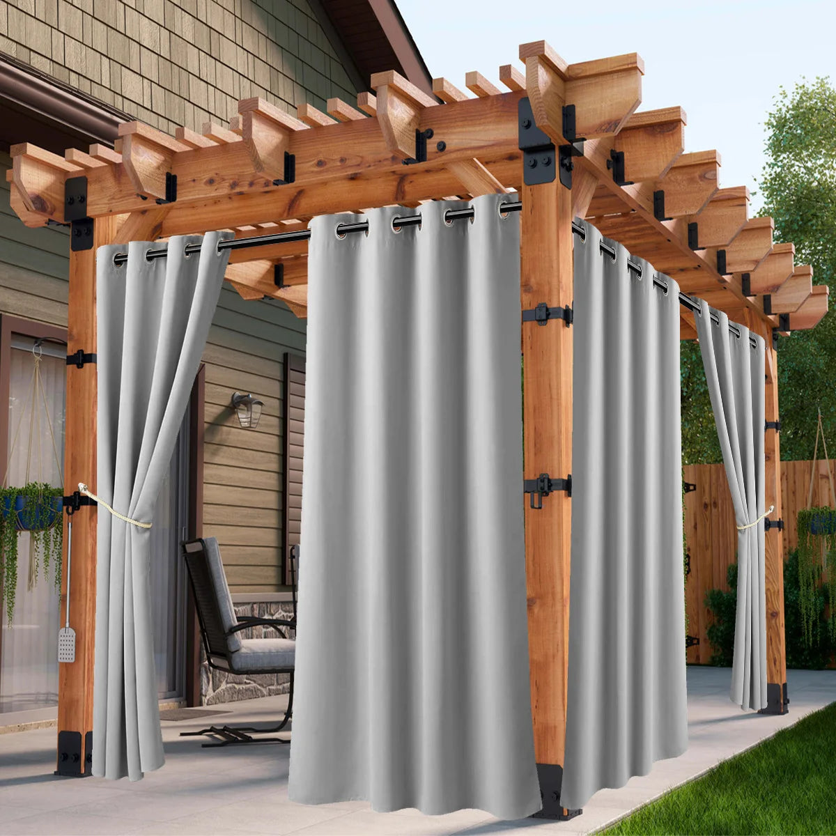 Sabalatica Waterproof Solar Curtains For Porch