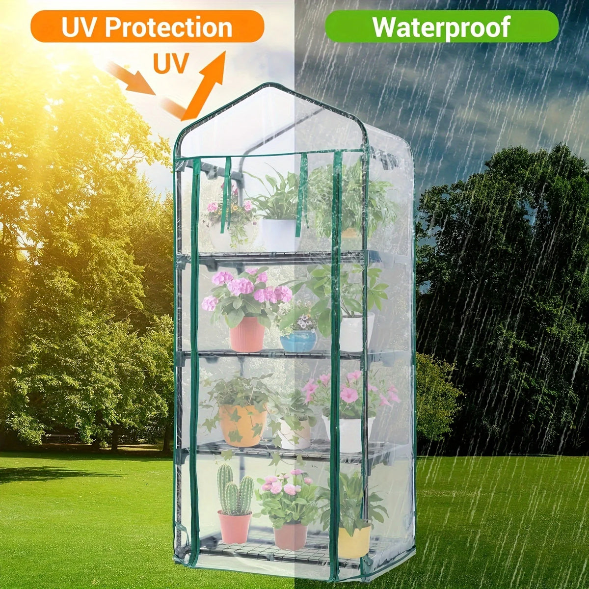 4 Tier Mini Portable Greenhouse