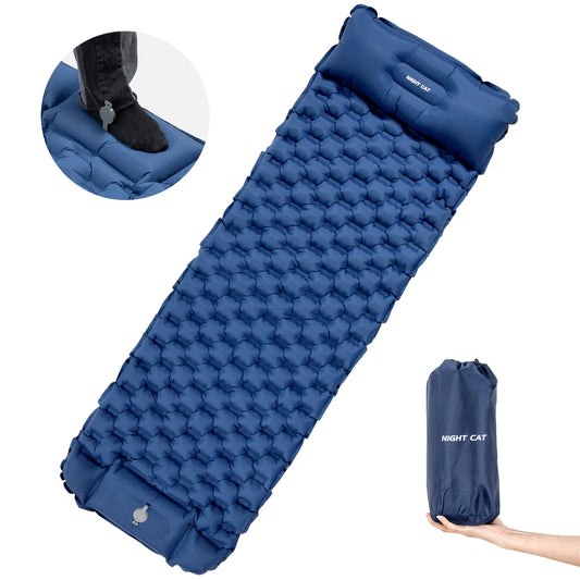 Ultralight TPU Air Mattress With Pillow And Pump