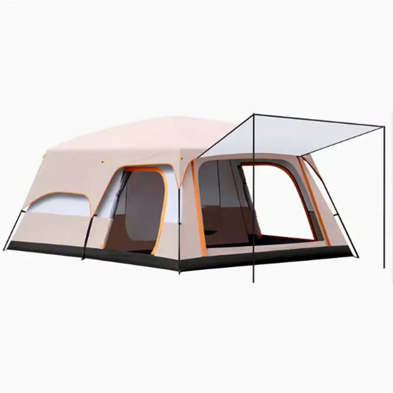 Portable Thickened Family Camping Tent Waterproof