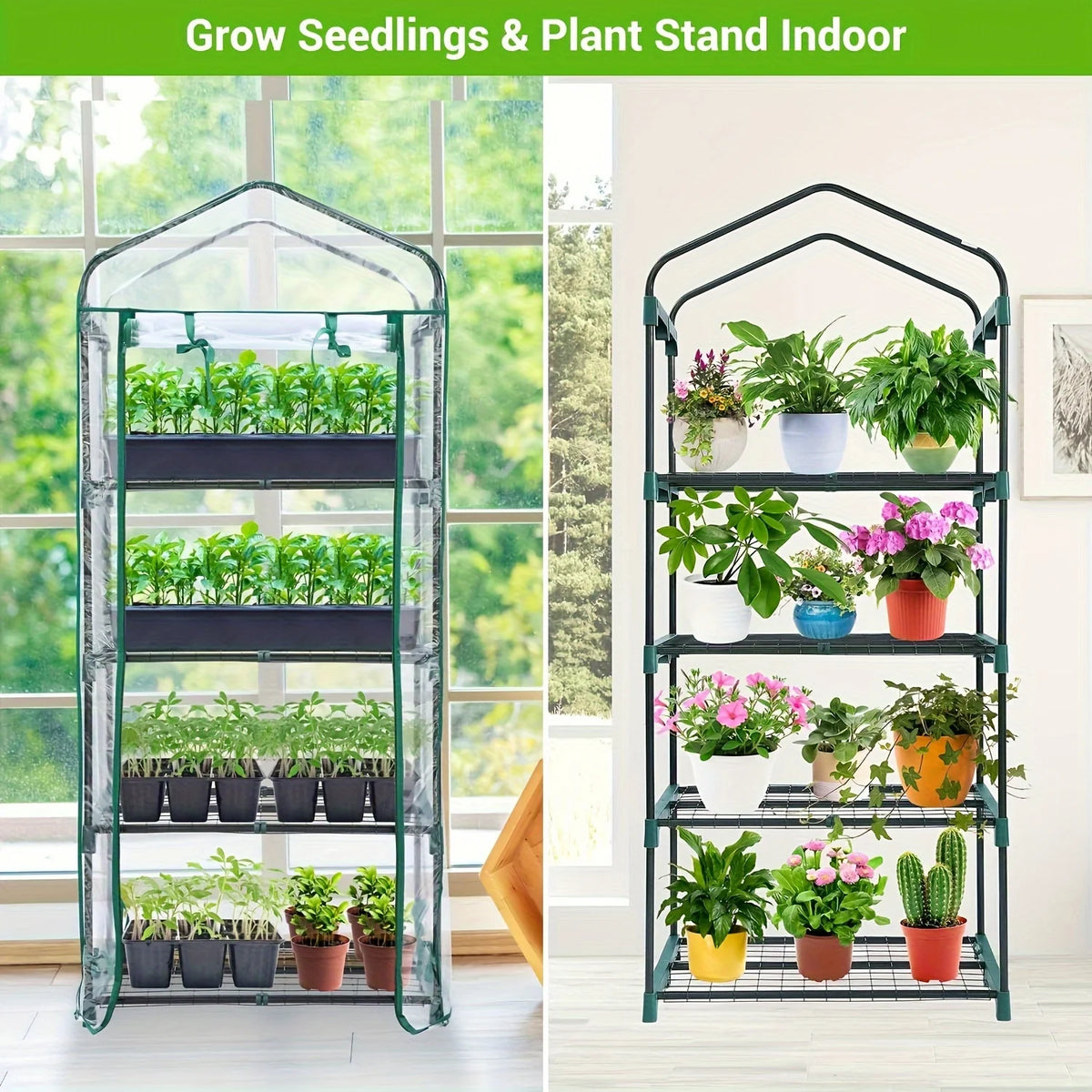 4 Tier Mini Portable Greenhouse