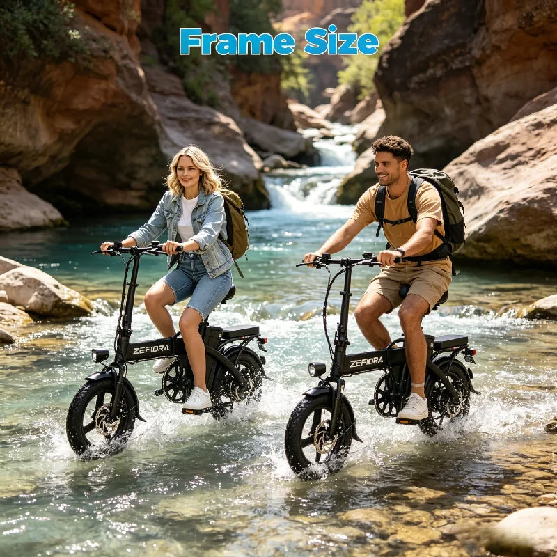 Zefiora Electric Bike Commute 500W Aluminum Frame