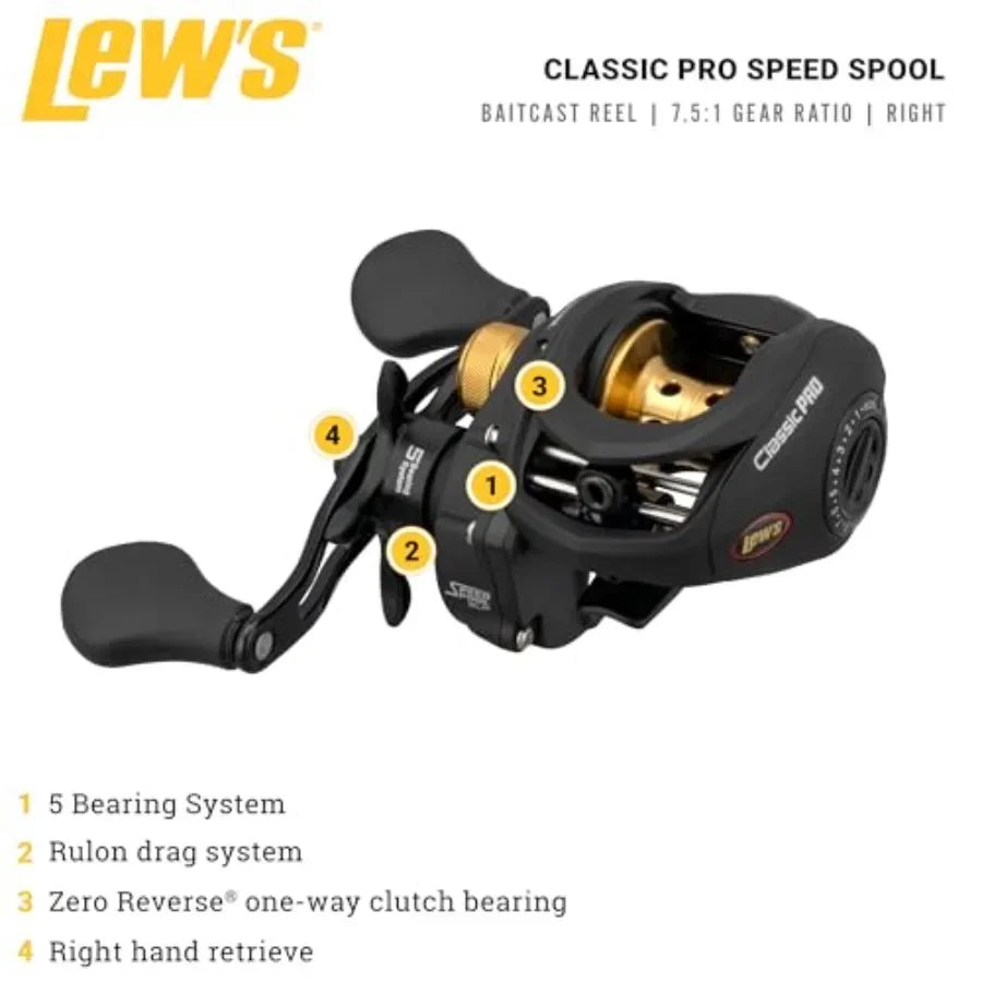 Classic Pro Speed Spool SLP Baitcast Reel