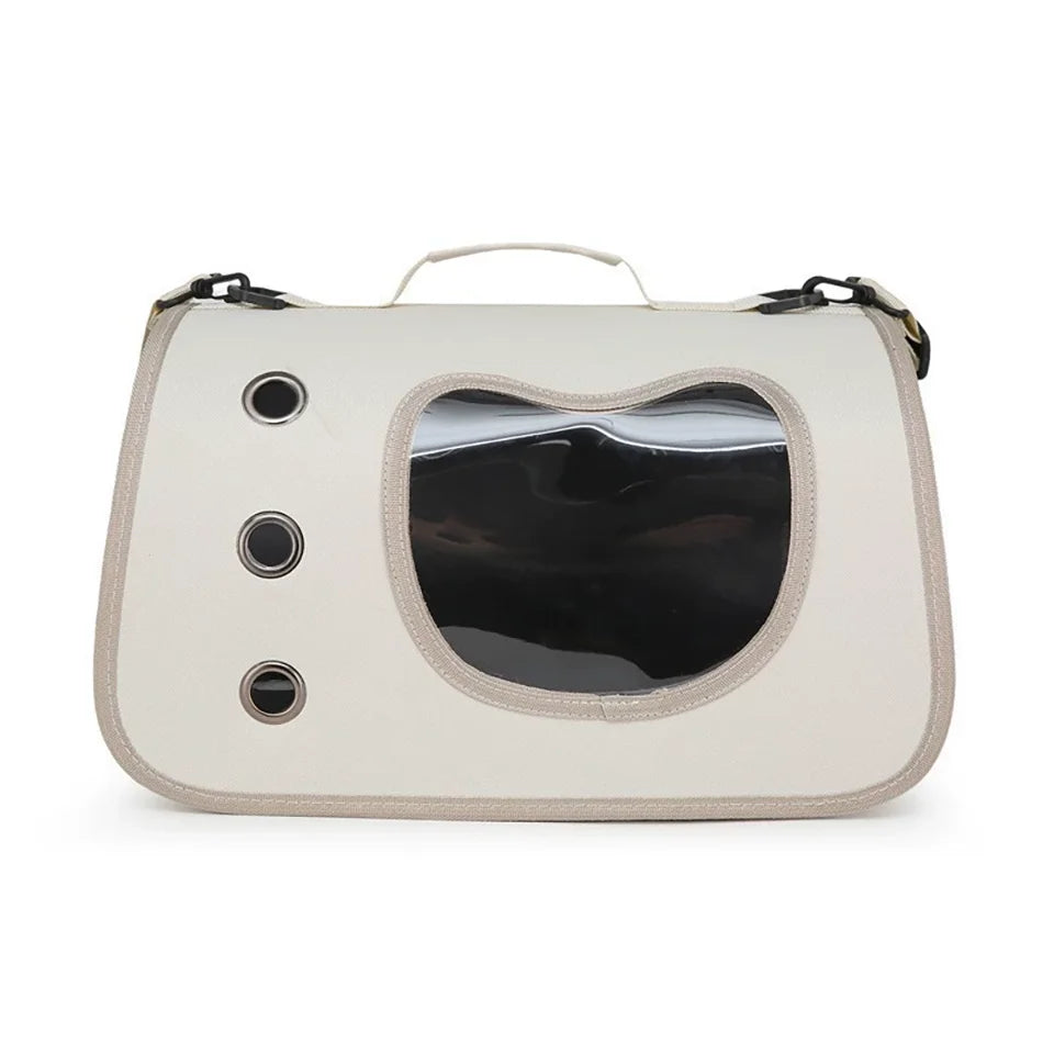 Foldable Breathable Pet Carrier For Small Dogs And Cats