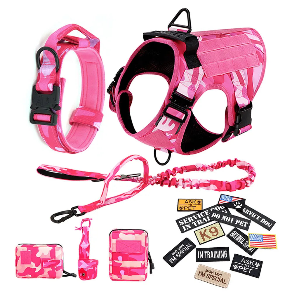 Petravel CN Camouflage Dog Harness Adjustable
