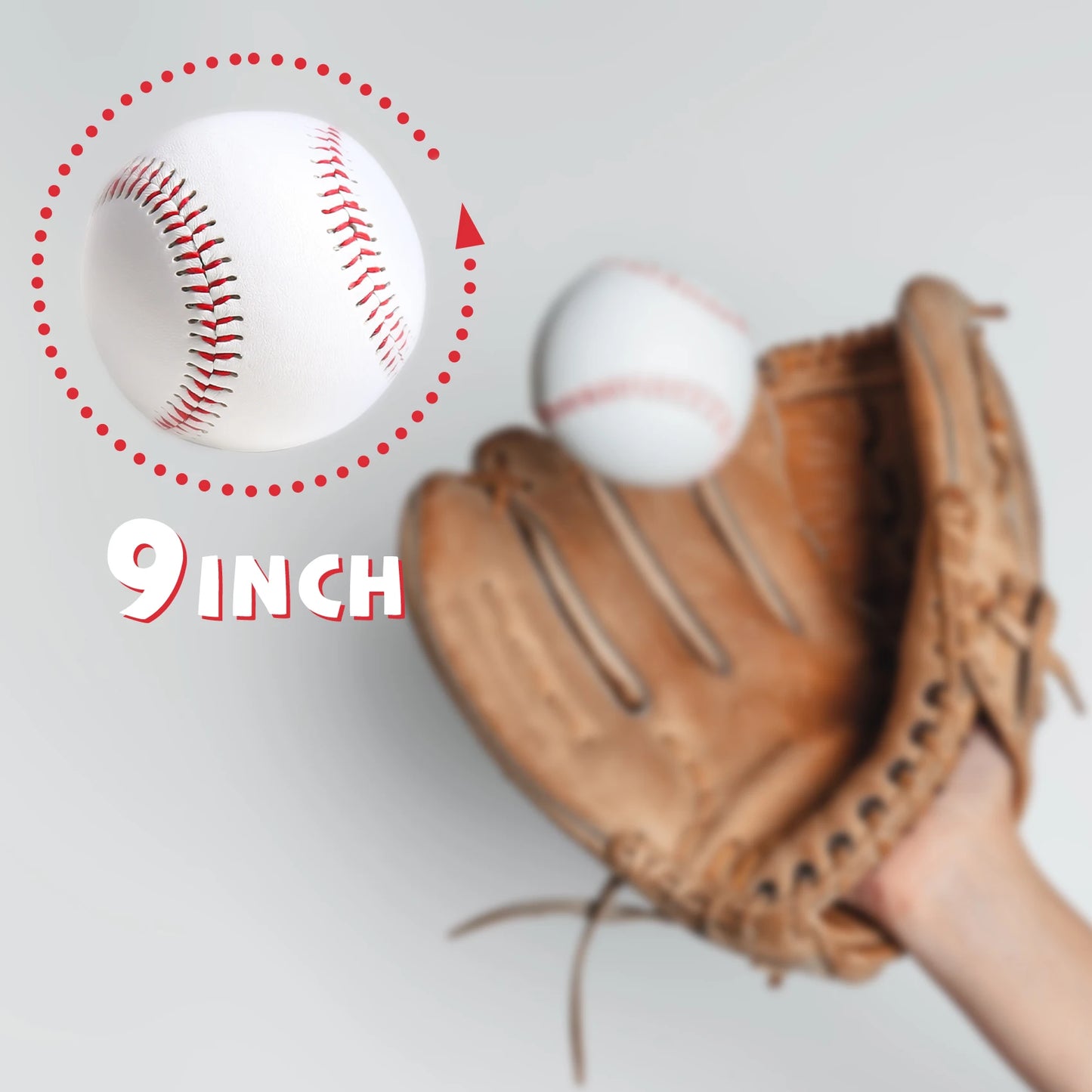 Bucket Baseballs 24 Pack Leather Covered Practice Balls