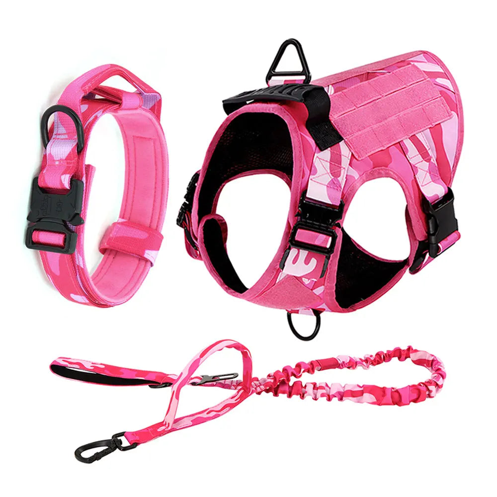 Petravel CN Camouflage Dog Harness Adjustable