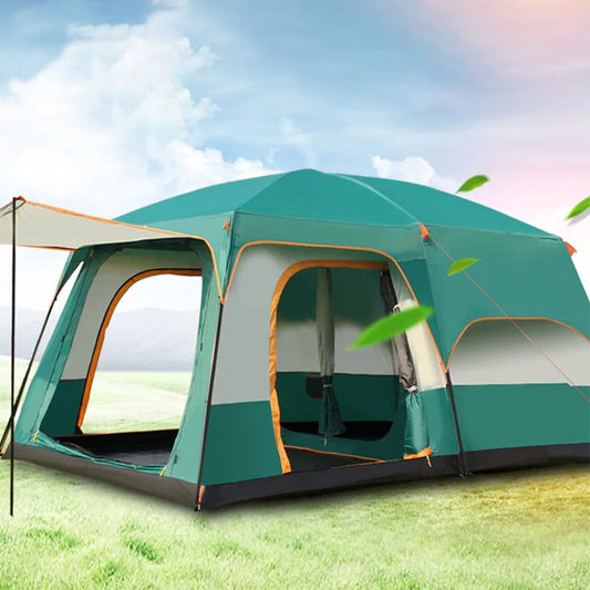 Portable Thickened Family Camping Tent Waterproof