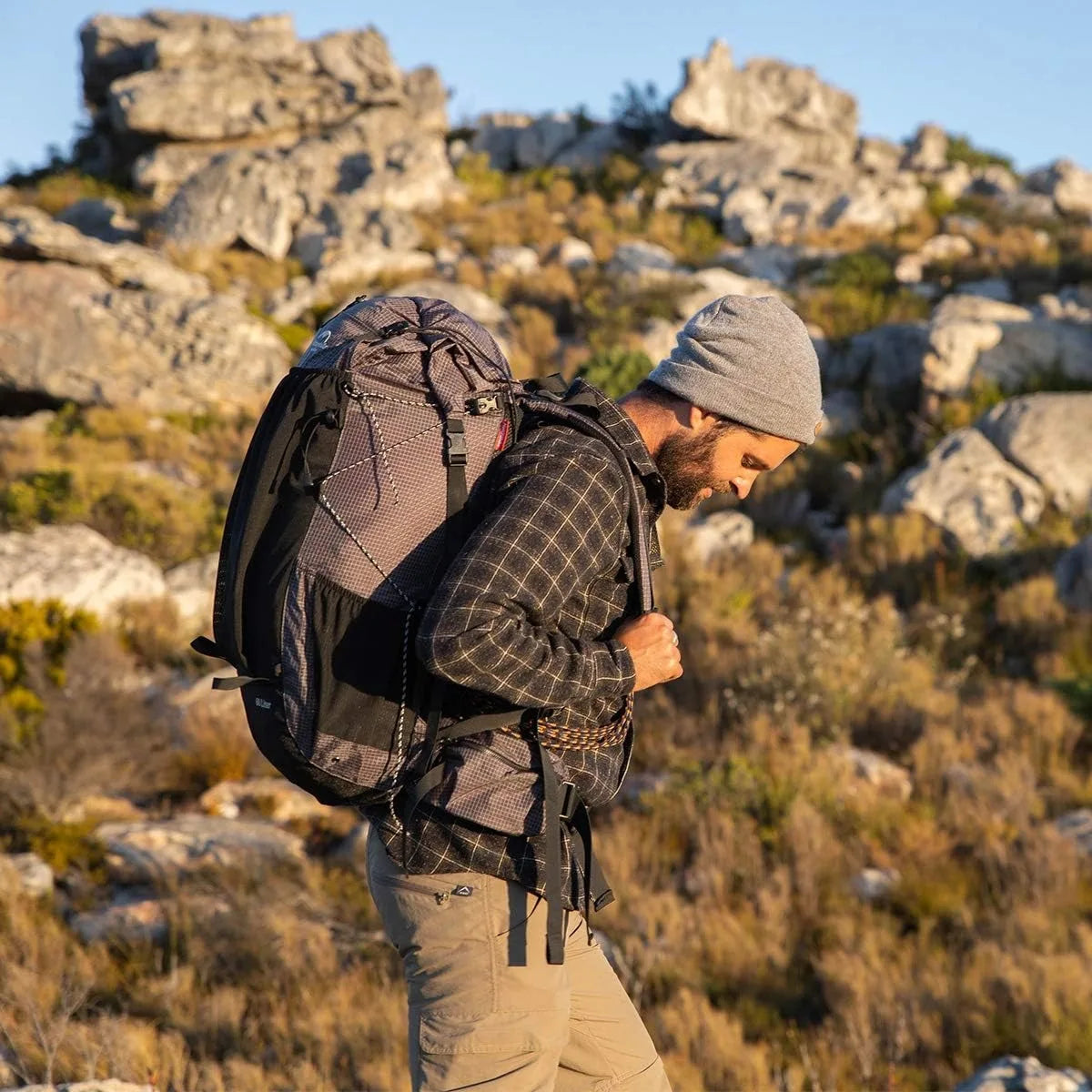 Naturehike Rock Outdoor Backpack For Hiking With Rain Cover