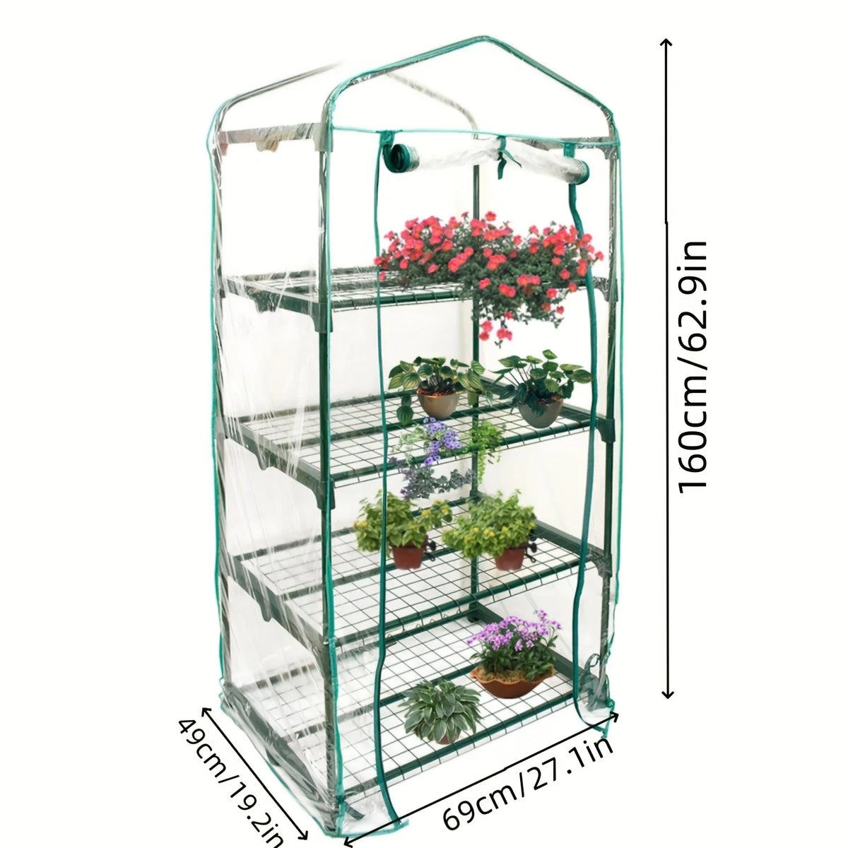 4 Tier Mini Portable Greenhouse