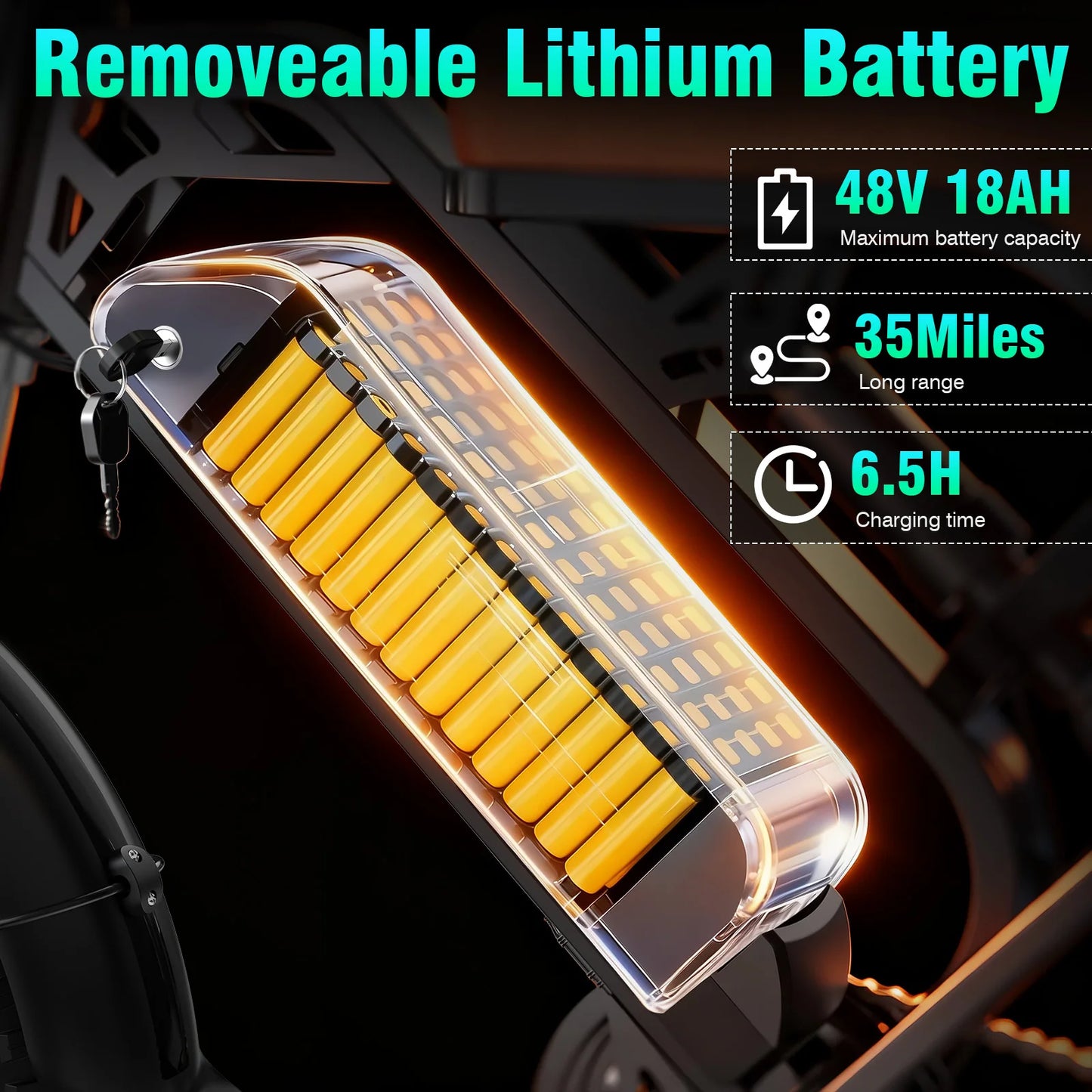 FURIDER 1200W Electric Dirt Bike 28MPH 48V 18Ah