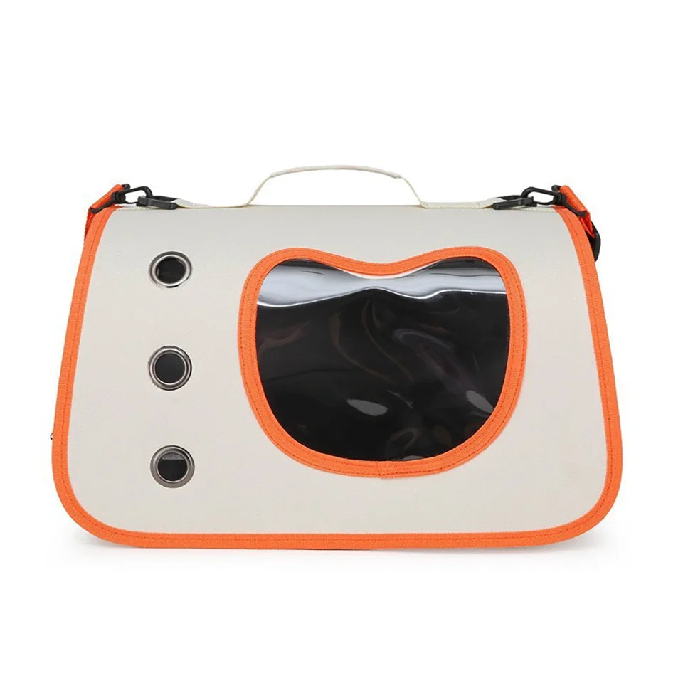 Foldable Breathable Pet Carrier For Small Dogs And Cats