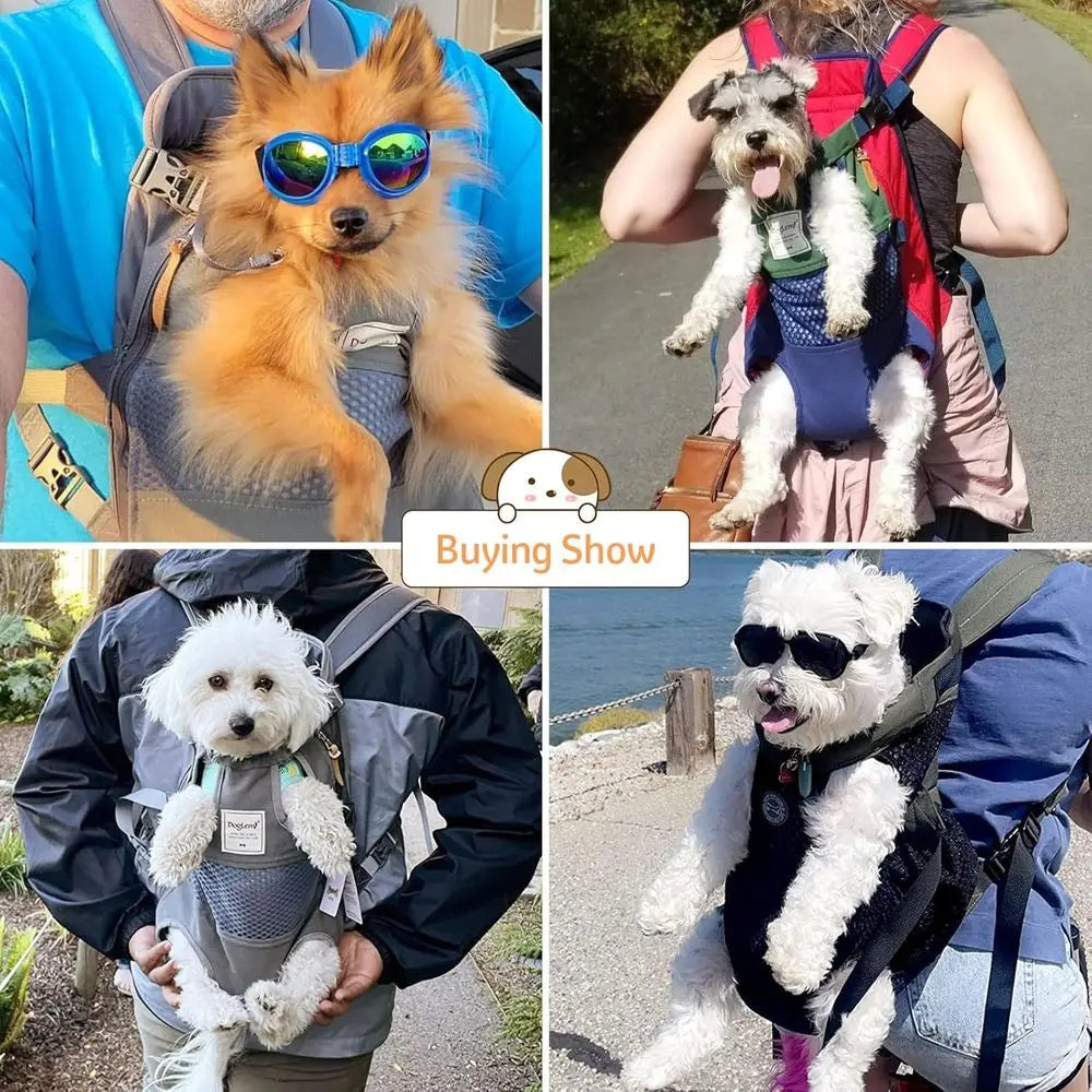 OVOZI Pawsome Pet Backpack Carrier For Small Dogs