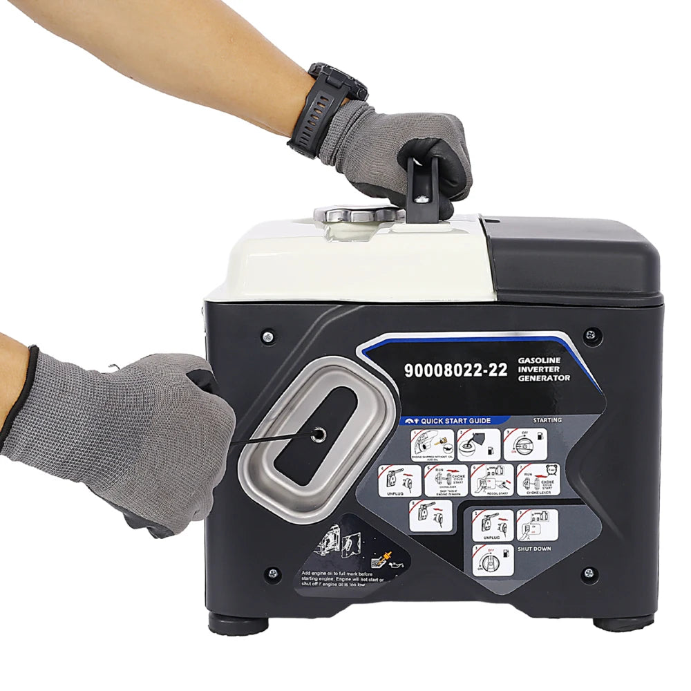 Portable Inverter Generator 1200W Ultra Quiet Eco Mode