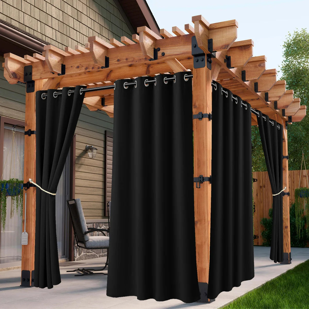 Sabalatica Waterproof Solar Curtains For Porch