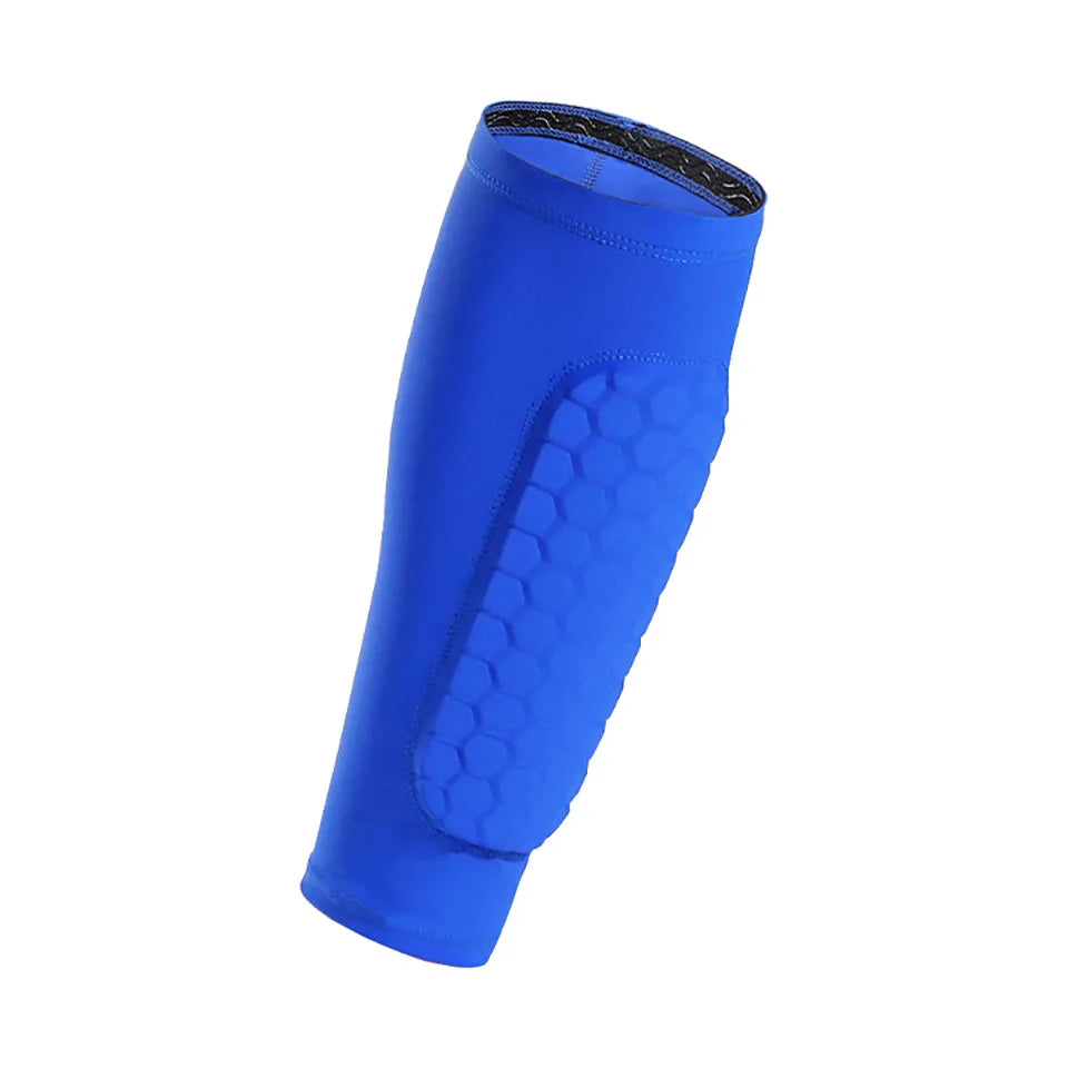 Football Shin Guard Socks With Foam Calf Sleeve Pads