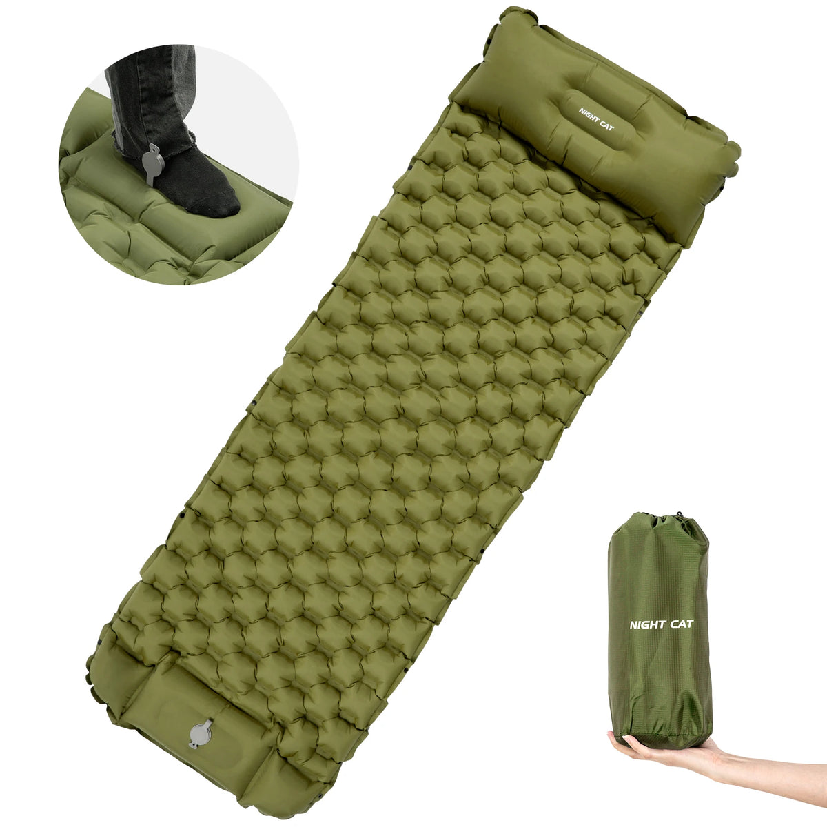 Inflatable Ultralight Waterproof TPU Sleeping Pad