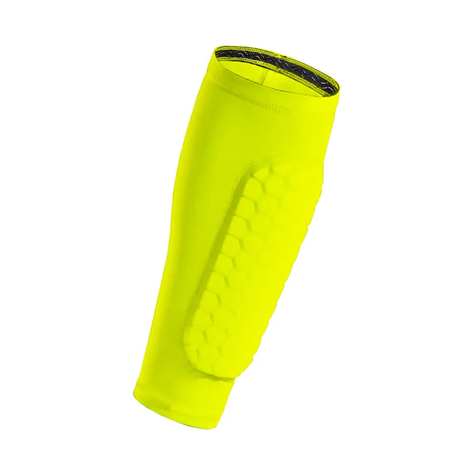 Football Shin Guard Socks With Foam Calf Sleeve Pads