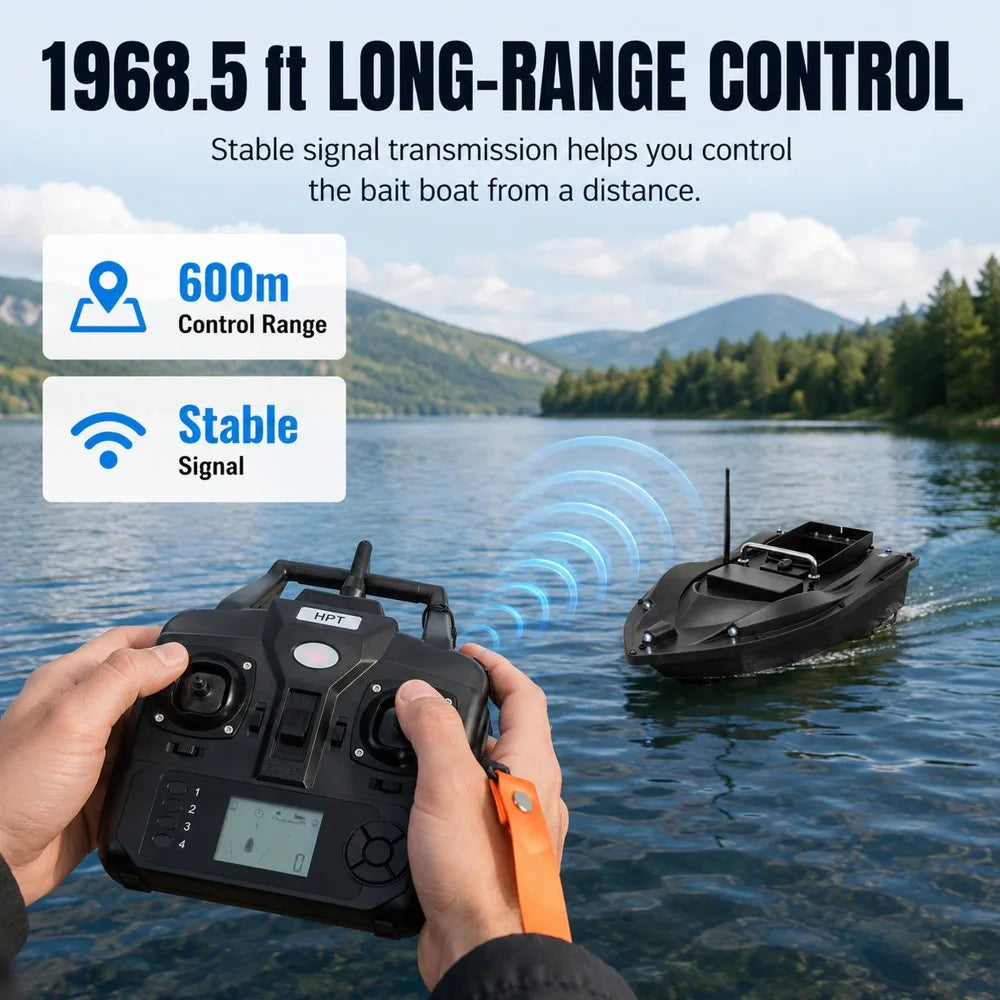 RC Bait Boat Remote Control GPS Night Vision