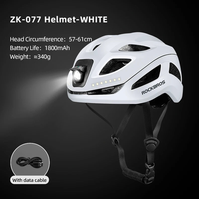 ROCKBROS Front LED Cycling Helmet Light Type C