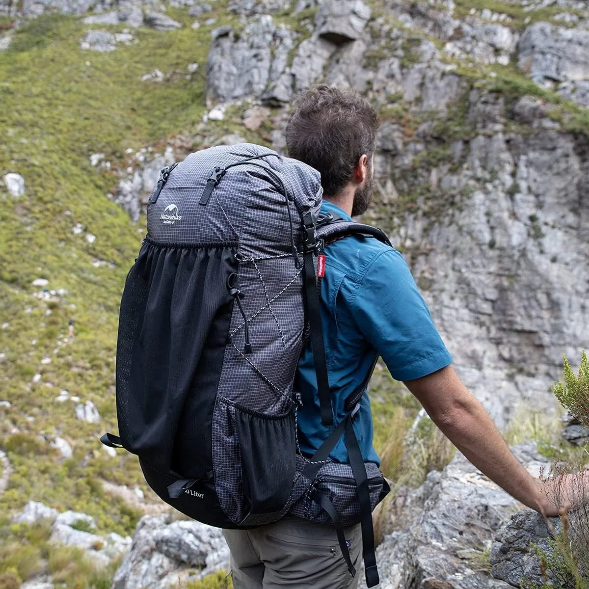 Naturehike Waterproof Mountain Backpack With Rain Cover